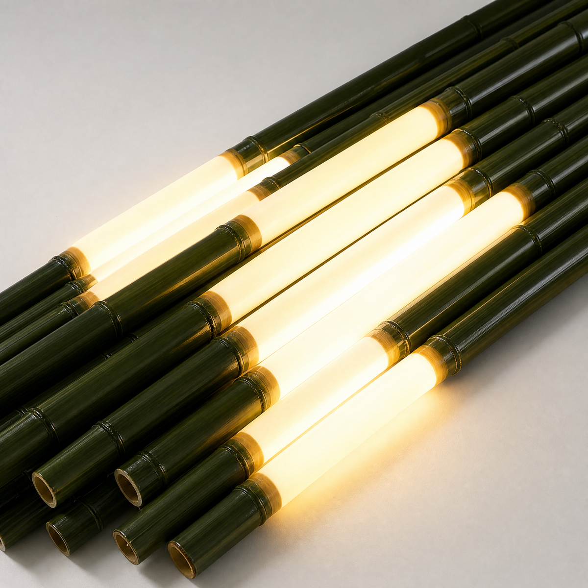Natural Bamboo Garden Light